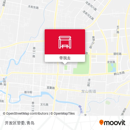 开发区管委地图