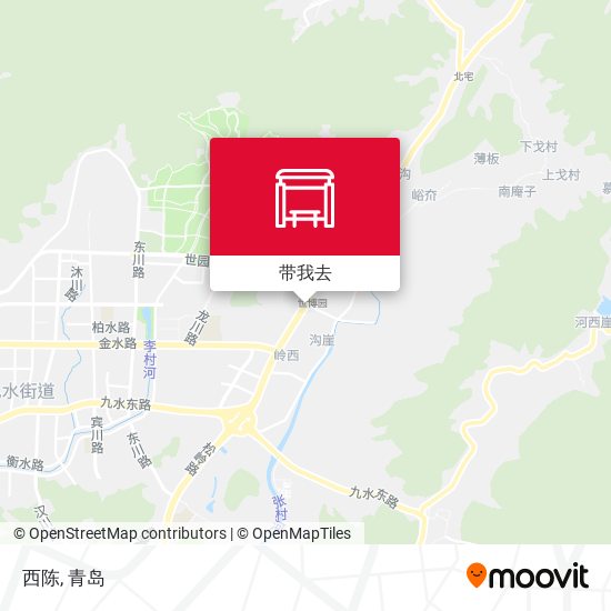 西陈地图