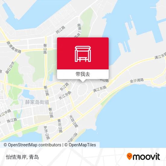 怡情海岸地图