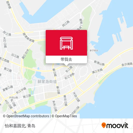 怡和嘉园北地图