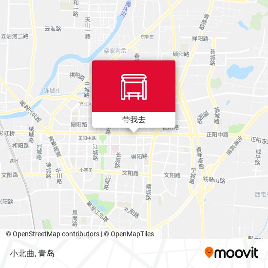小北曲地图