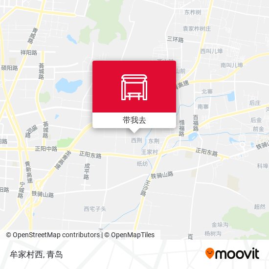 牟家村西地图