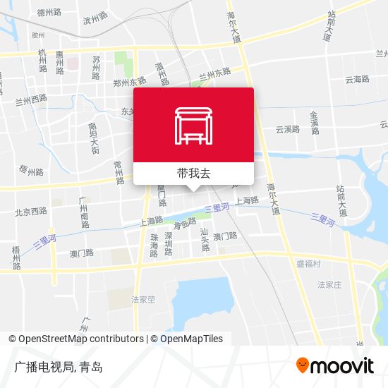 广播电视局地图