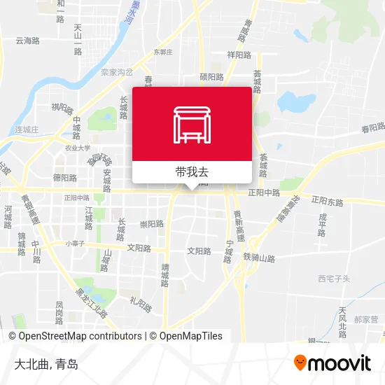 大北曲地图