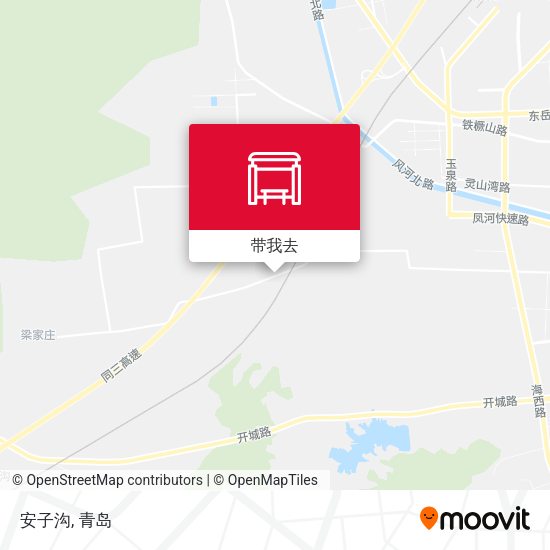 安子沟地图