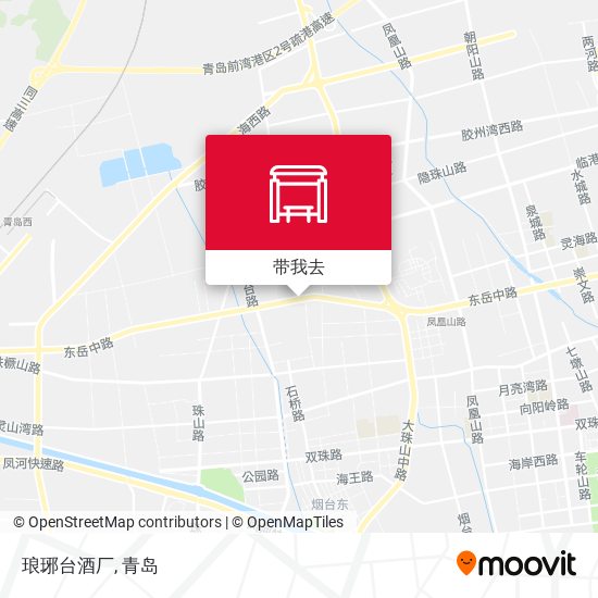琅琊台酒厂地图