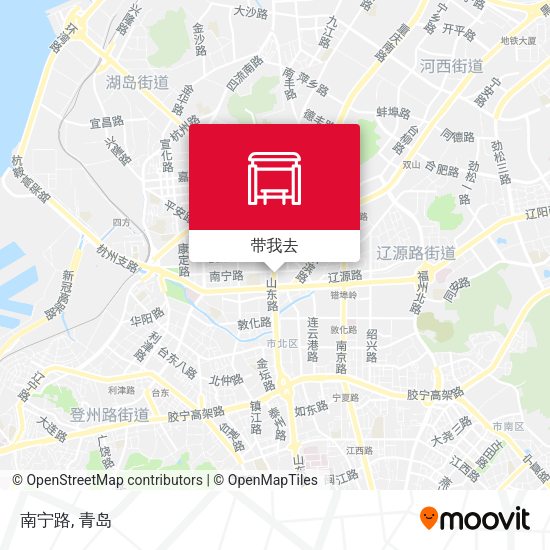 南宁路地图