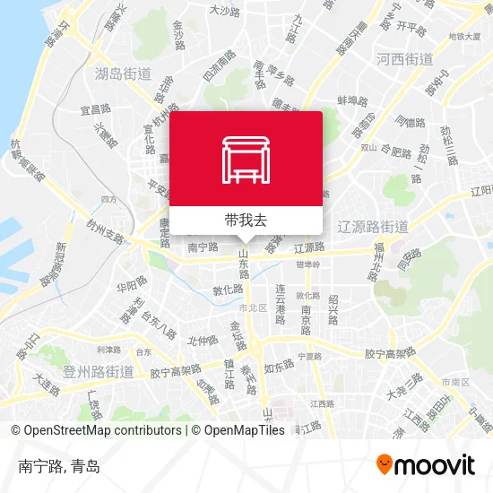 南宁路地图