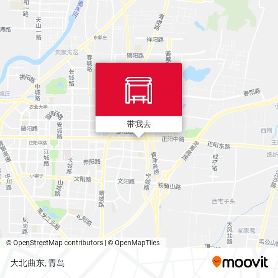 大北曲东地图
