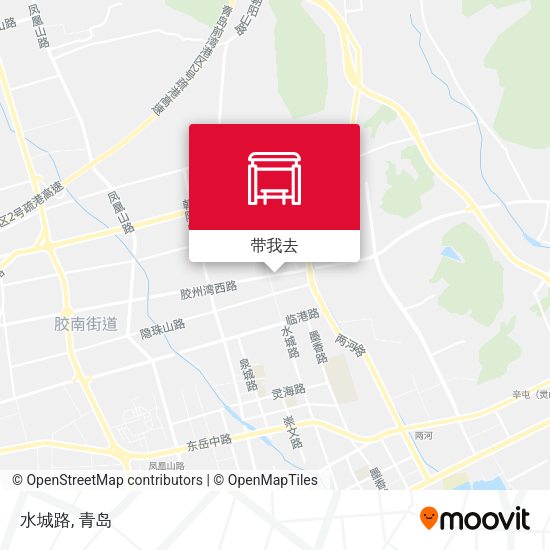 水城路地图
