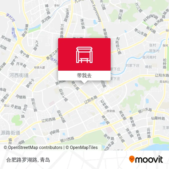 合肥路罗湖路地图