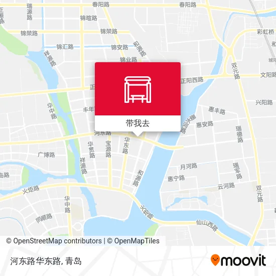 河东路华东路地图
