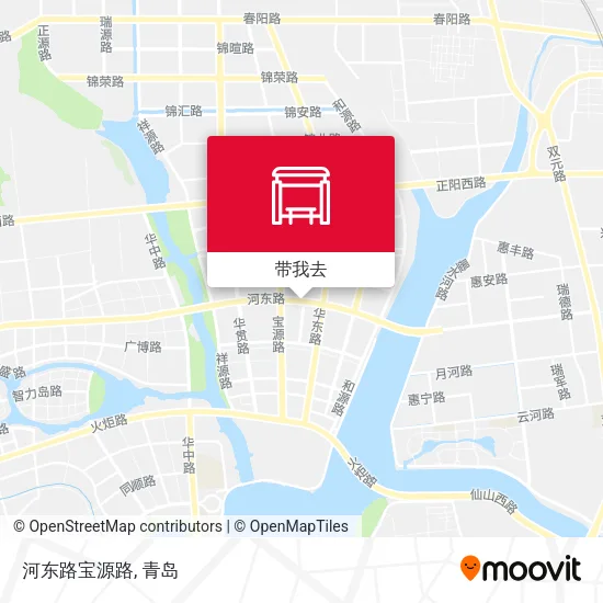 河东路宝源路地图