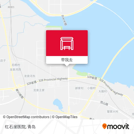 红石崖医院地图