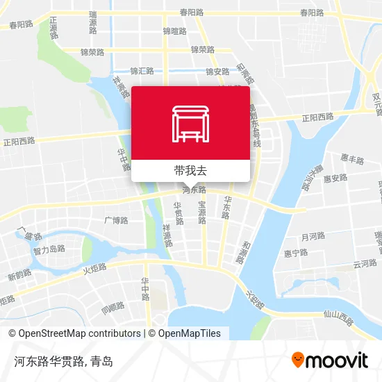 河东路华贯路地图