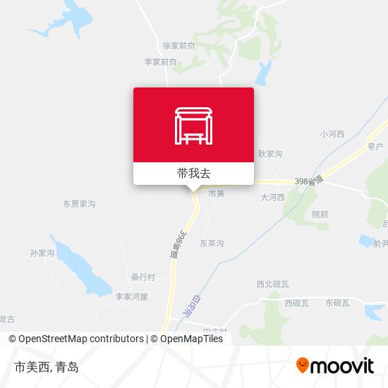 市美西地图