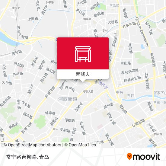 常宁路台柳路地图