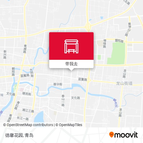 德馨花园地图