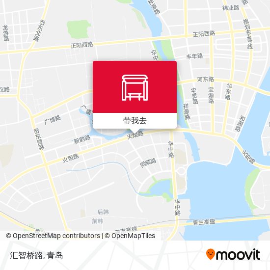 汇智桥路地图