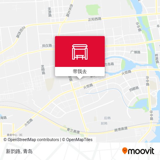 新韵路地图