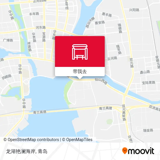 龙湖艳澜海岸地图