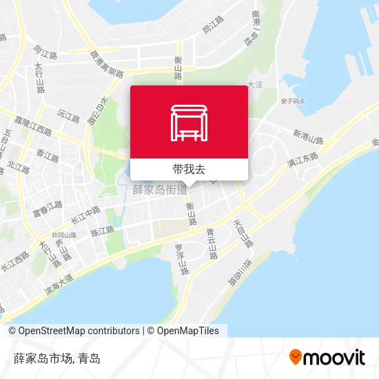 薛家岛市场地图