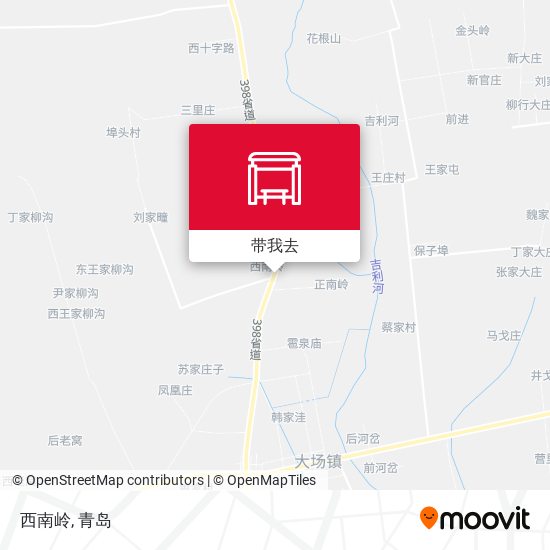 西南岭地图