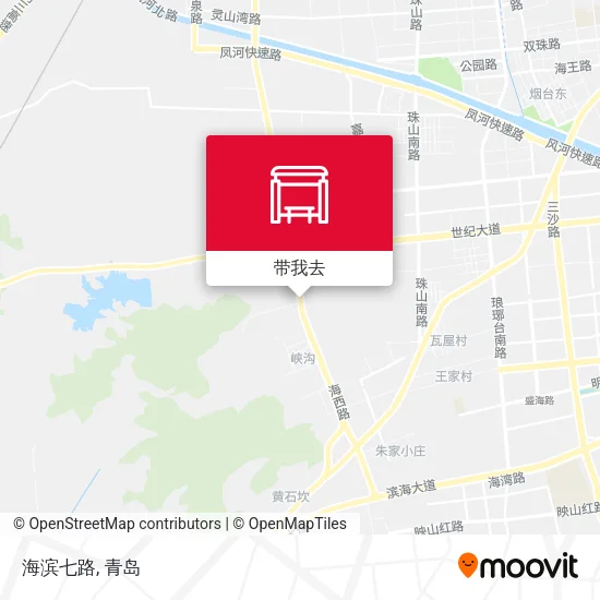 海滨七路地图