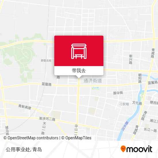 公用事业处地图