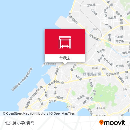 包头路小学地图