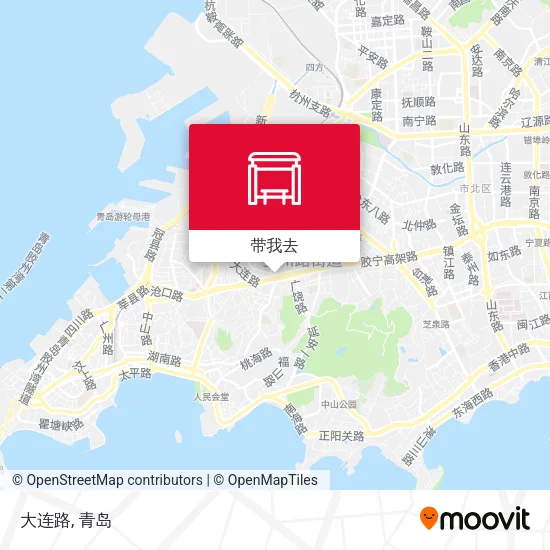 大连路地图