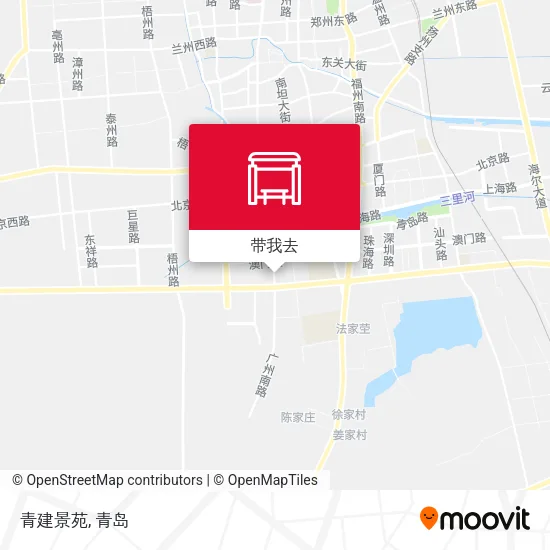 青建景苑地图