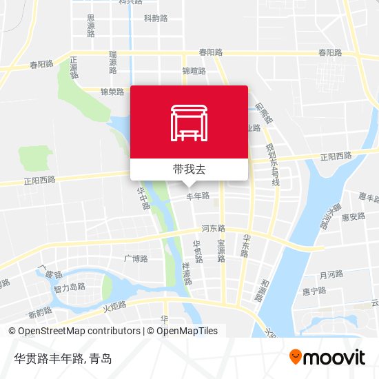 华贯路丰年路地图