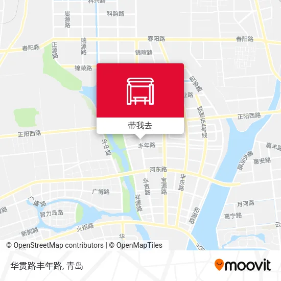 华贯路丰年路地图