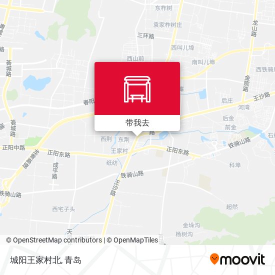 城阳王家村北地图