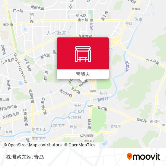 株洲路东站地图