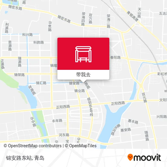 锦安路东站地图