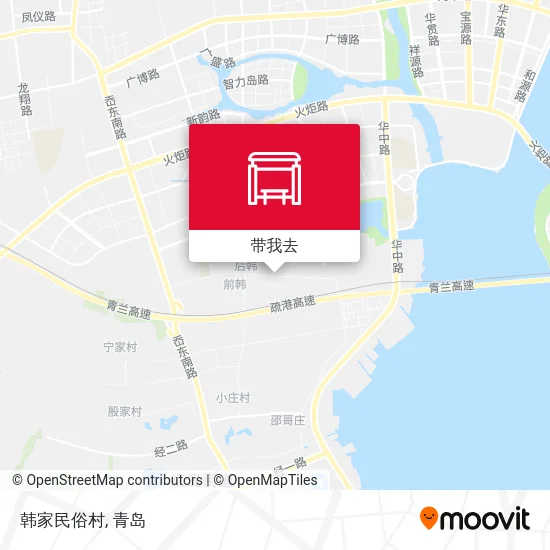 韩家民俗村地图