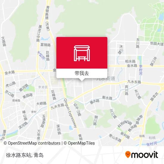 徐水路东站地图