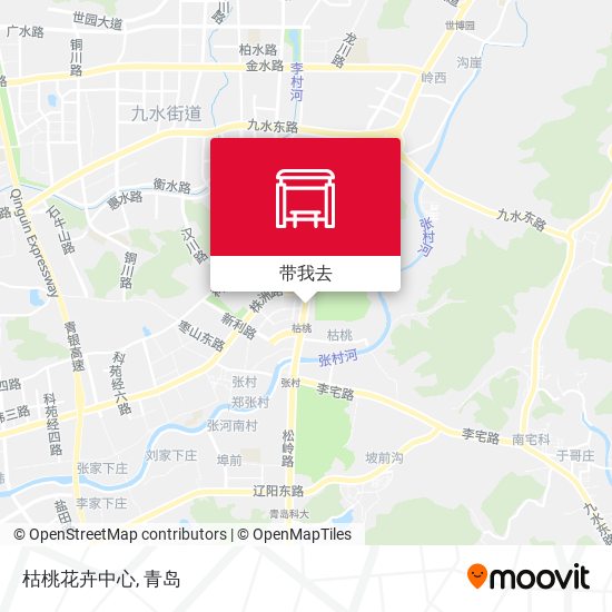 枯桃花卉中心地图
