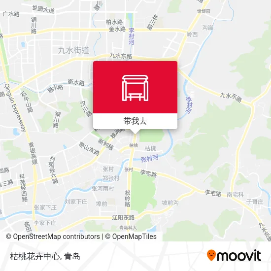 枯桃花卉中心地图