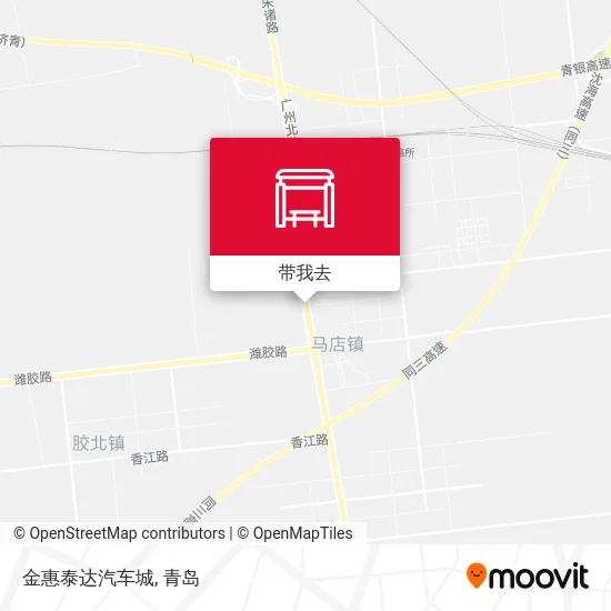 金惠泰达汽车城地图