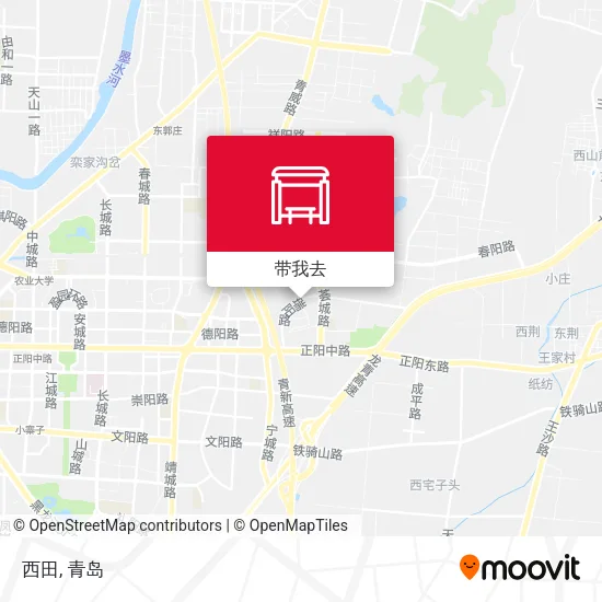 西田地图