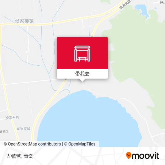 古镇营地图