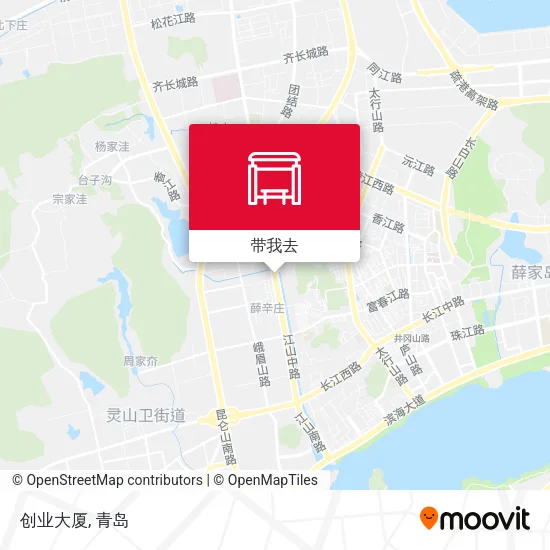 创业大厦地图