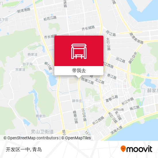 开发区一中地图