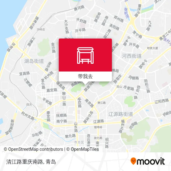 清江路重庆南路地图