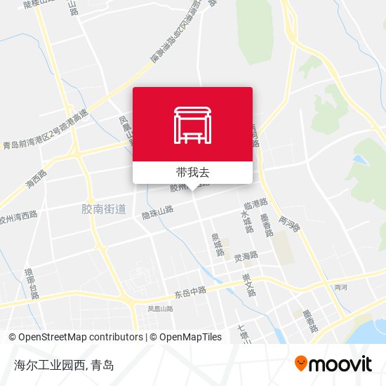 海尔工业园西地图
