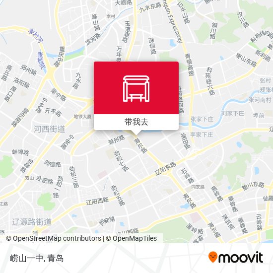 崂山一中地图
