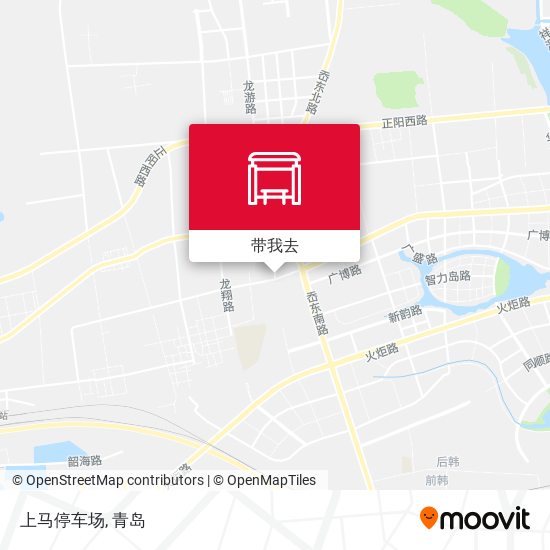 上马停车场地图